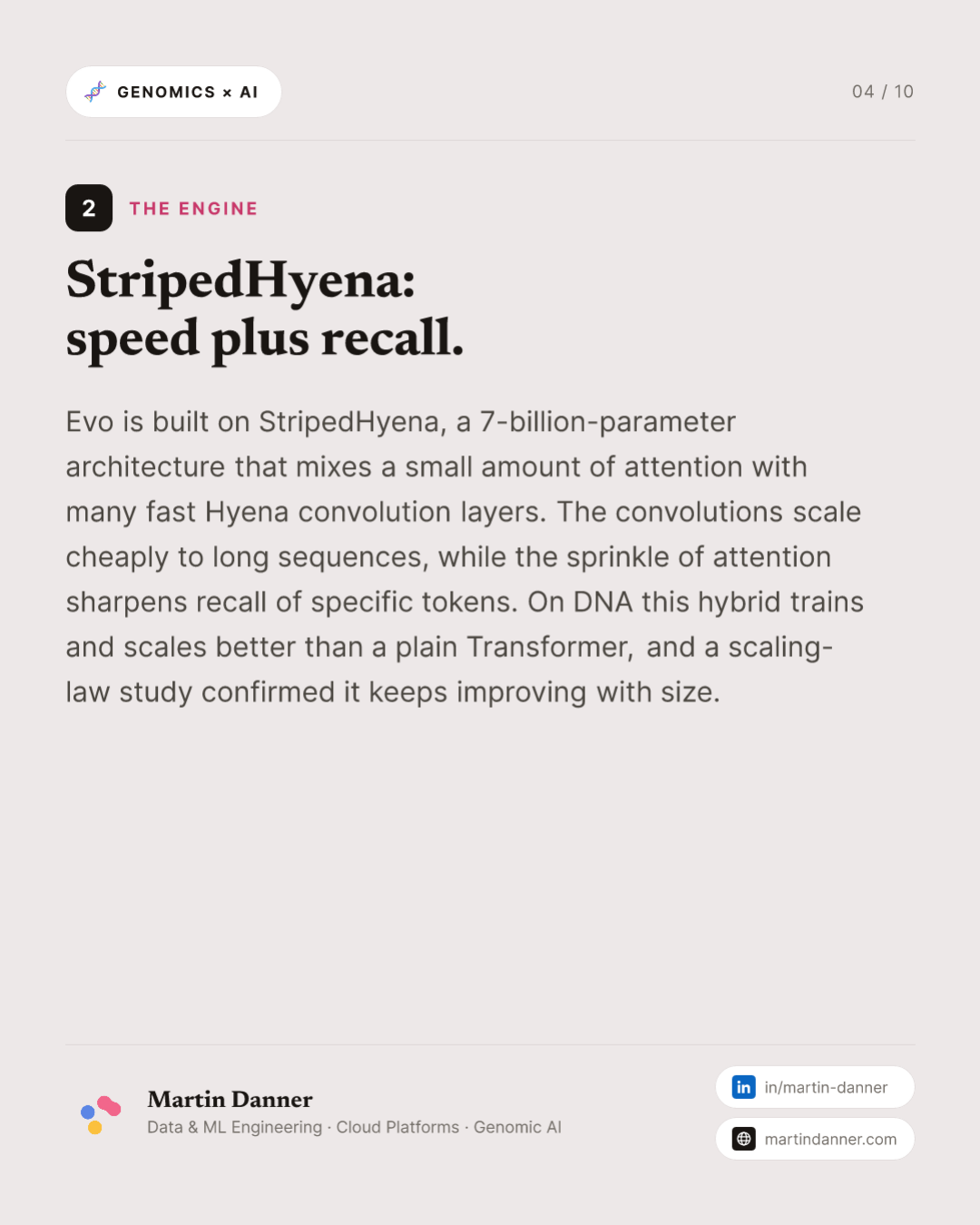 Evo: a model that designs molecular machines — 4 / 10