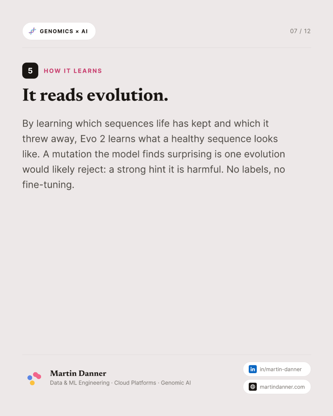 Evo 2: a language model for the genome — 7 / 12